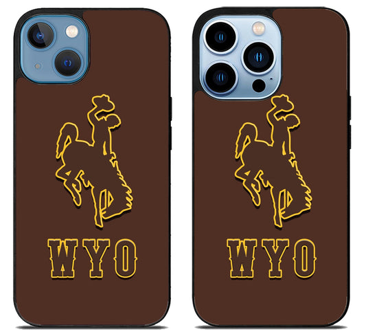 WYO Wyoming Cowboys iPhone 13 | 13 Mini | 13 Pro | 13 Pro Max Case