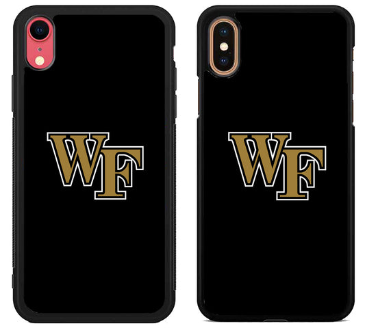 Wake Forest Demon Deacons Black iPhone X | Xs | Xr | Xs Max Case