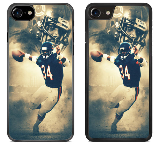 Walter Payton Chicago Bears Background iPhone SE 2020 | iPhone SE 2022 Case
