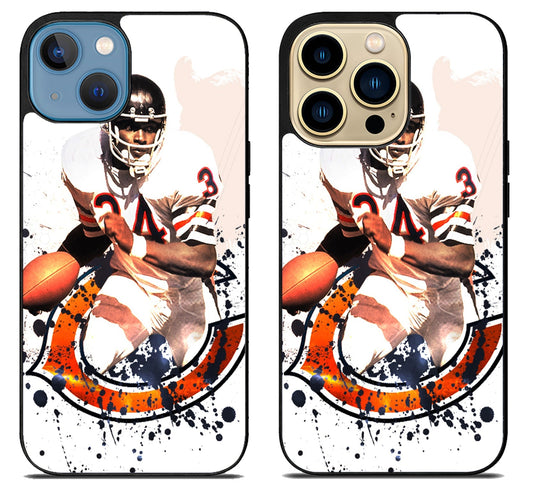 Walter Payton NFL Chicago Bears iPhone 14 | 14 Plus | 14 Pro | 14 Pro Max Case