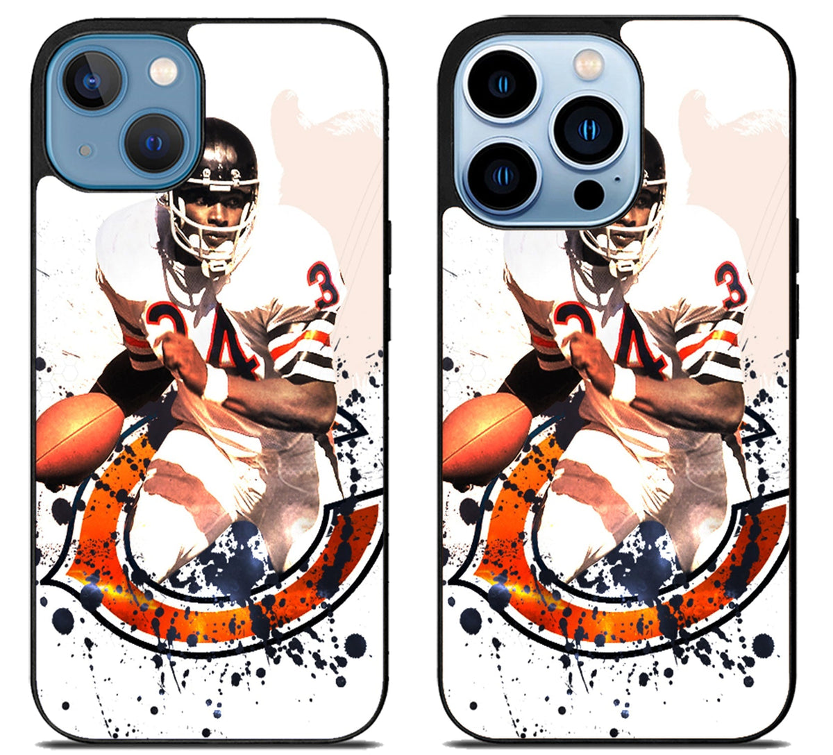 Walter Payton NFL Chicago Bears Wallpaper iPhone 13 | 13 Mini | 13 Pro | 13 Pro Max Case