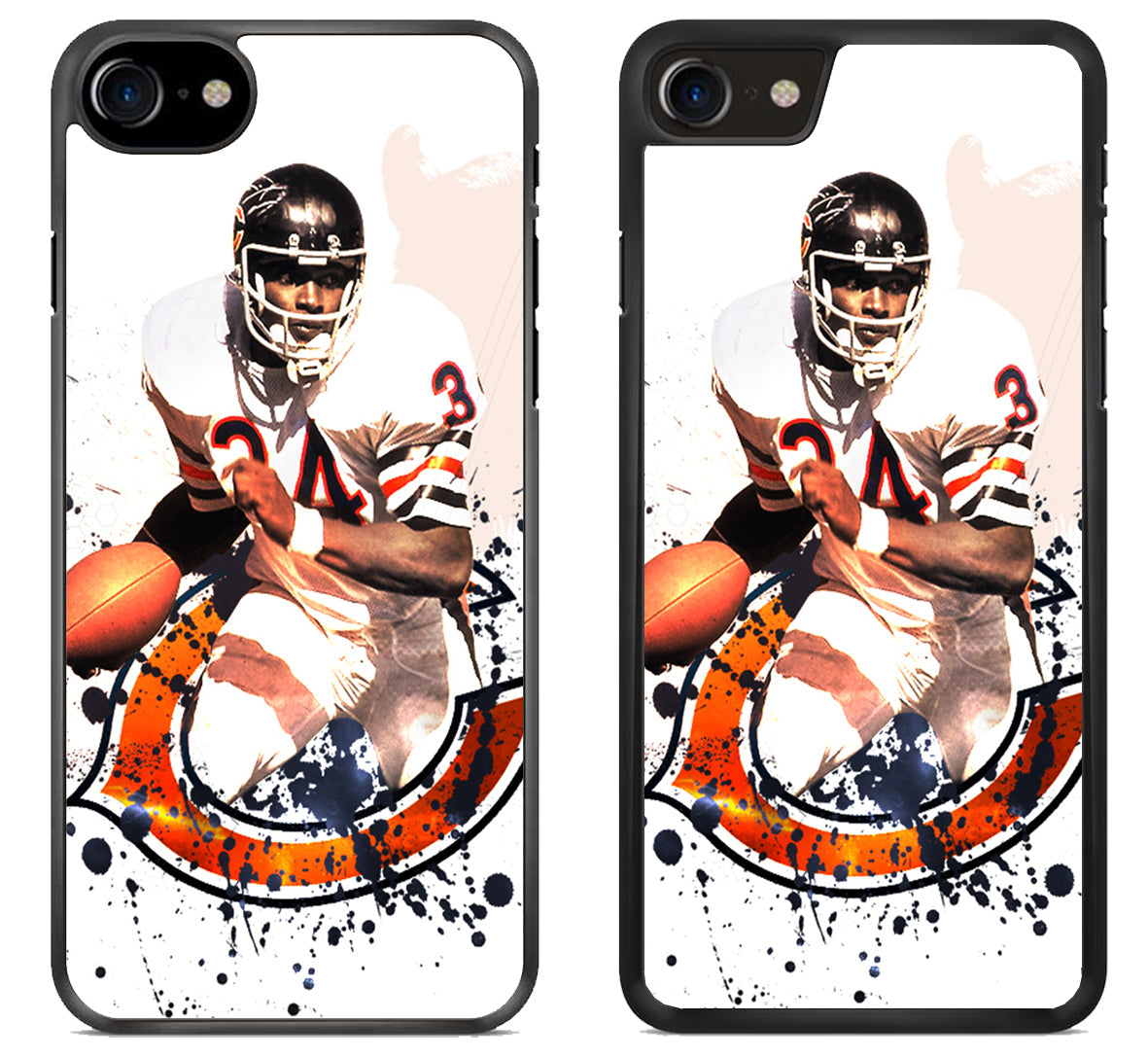 Walter Payton NFL Chicago Bears Wallpaper iPhone SE 2020 | iPhone SE 2022 Case