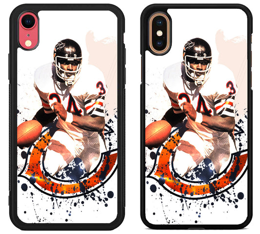 Walter Payton NFL Chicago Bears iPhone X | Xs | Xr | Xs Max Case