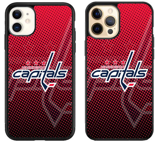 Washington Capitals Background iPhone 12 | 12 Mini | 12 Pro | 12 Pro Max Case