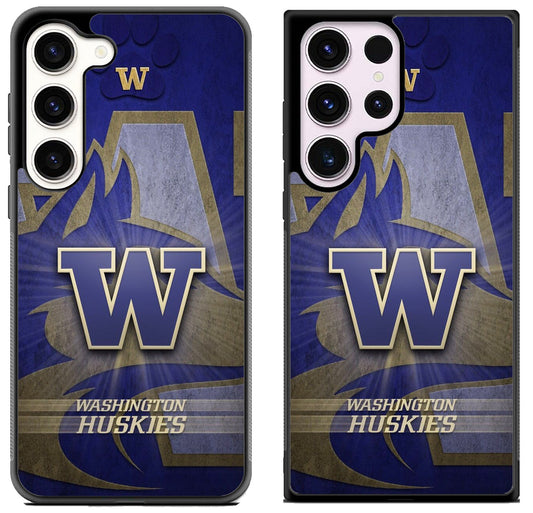 Washington Huskies Wallpaper Samsung Galaxy S23 | S23+ | S23 Ultra Case