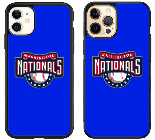 Washington Nationals Blue iPhone 12 | 12 Mini | 12 Pro | 12 Pro Max Case