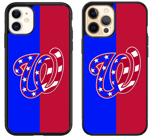Washington Nationals Logo iPhone 12 | 12 Mini | 12 Pro | 12 Pro Max Case