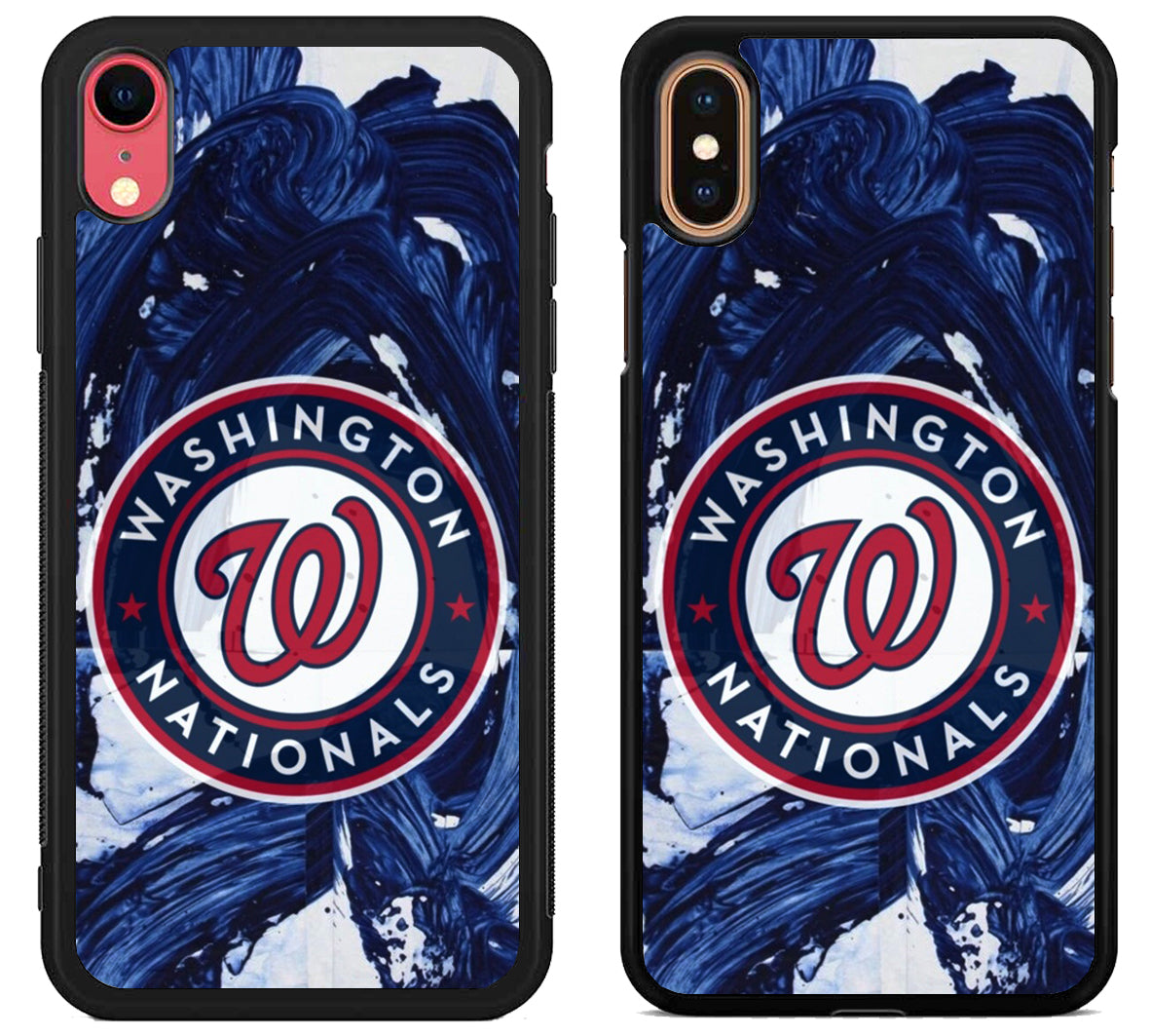 Washington Nationals Painted iPhone X | Xs | Xr | Xs Max Case