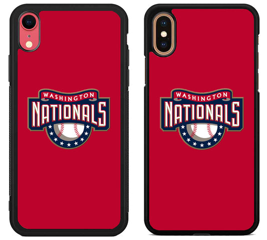 Washington Nationals Red iPhone X | Xs | Xr | Xs Max Case