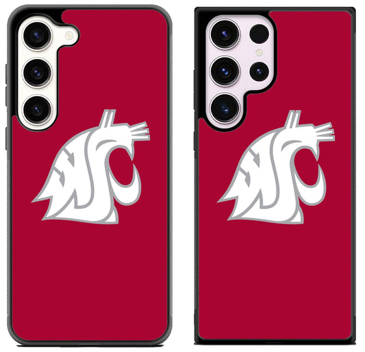 Washington State Cougars Logo Samsung Galaxy S23 | S23+ | S23 Ultra Case