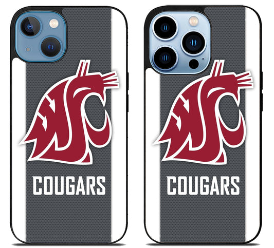 Washington State Cougars Cover iPhone 13 | 13 Mini | 13 Pro | 13 Pro Max Case