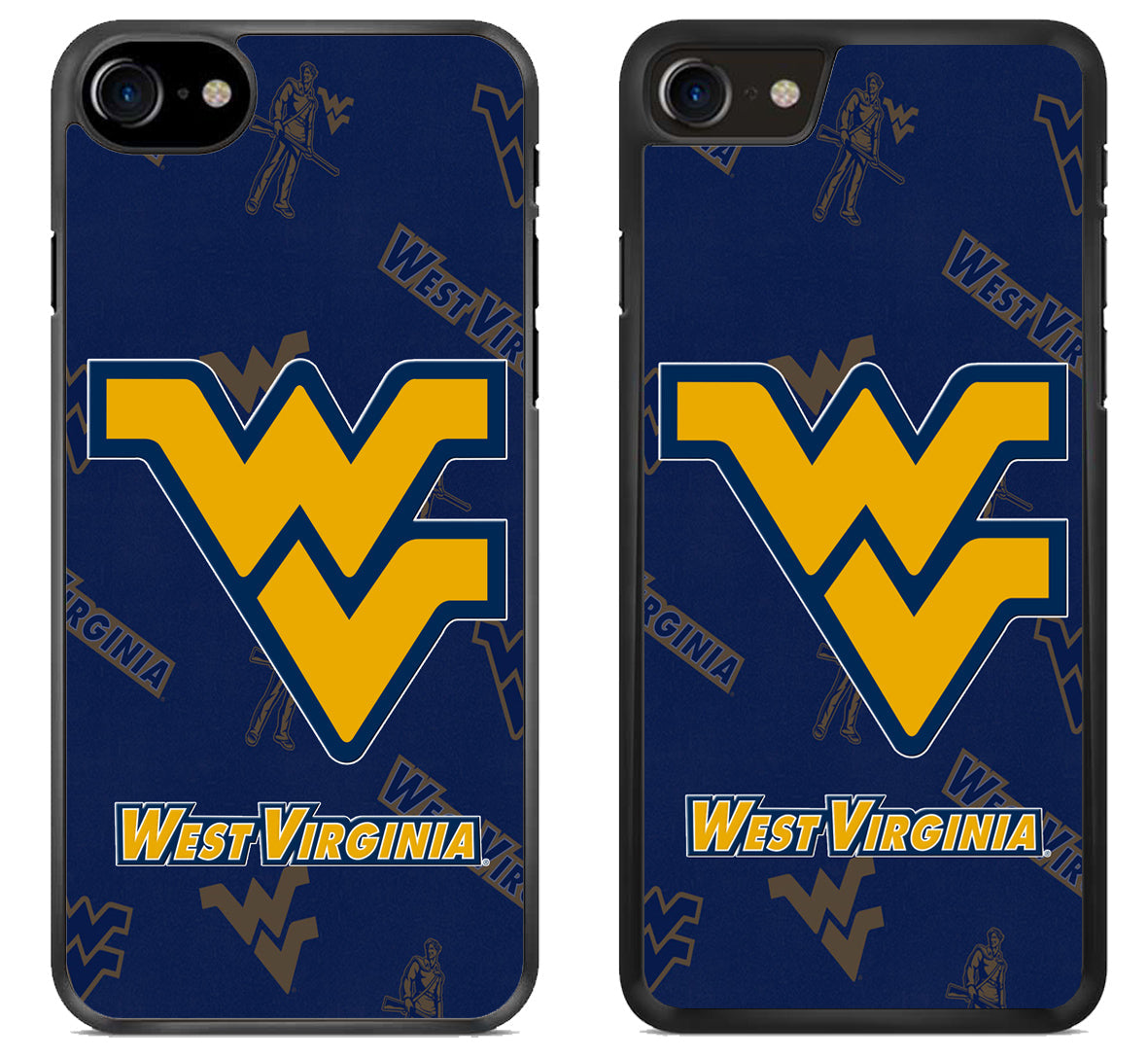 West Virginia Mountaineers Background iPhone SE 2020 | iPhone SE 2022 Case