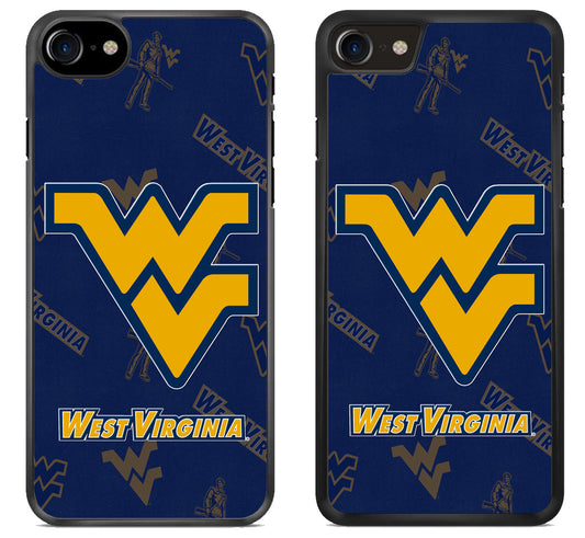 West Virginia Mountaineers Background iPhone SE 2020 | iPhone SE 2022 Case