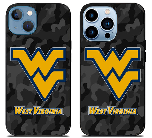 West Virginia Mountaineers Camo iPhone 13 | 13 Mini | 13 Pro | 13 Pro Max Case