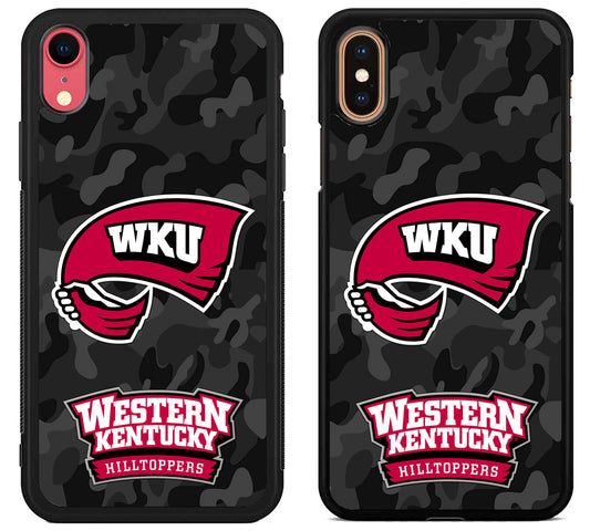 Western Kentucky Hilltoppers Camo iPhone X | Xs | Xr | Xs Max Case