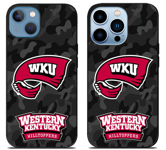 Western Kentucky Hilltoppers Camo iPhone 13 | 13 Mini | 13 Pro | 13 Pro Max Case