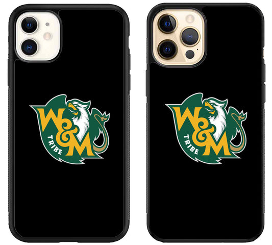 William & Mary Tribe Black iPhone 12 | 12 Mini | 12 Pro | 12 Pro Max Case