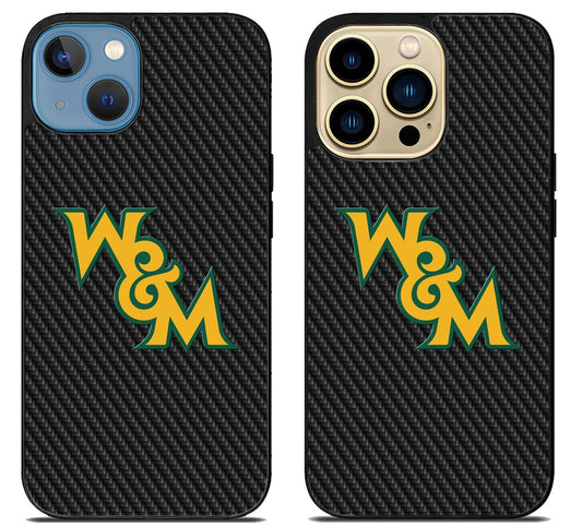 William & Mary Tribe Carbon iPhone 14 | 14 Plus | 14 Pro | 14 Pro Max Case