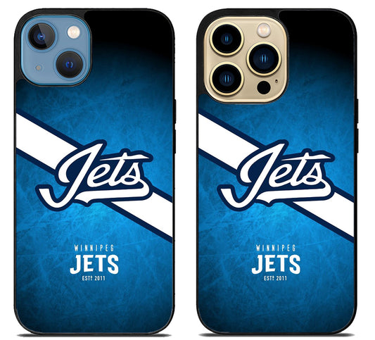 Winnipeg Jets Ice Hockey Logo iPhone 14 | 14 Plus | 14 Pro | 14 Pro Max Case