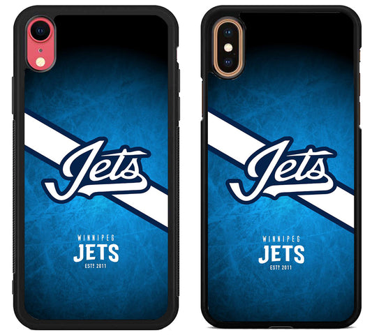 Winnipeg Jets Ice Hockey Logo iPhone X | Xs | Xr | Xs Max Case