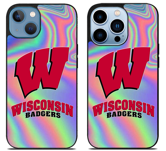 Wisconsin Badgers Color iPhone 13 | 13 Mini | 13 Pro | 13 Pro Max Case