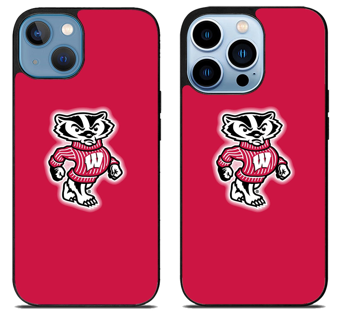 Wisconsin Badgers Logo iPhone 13 | 13 Mini | 13 Pro | 13 Pro Max Case