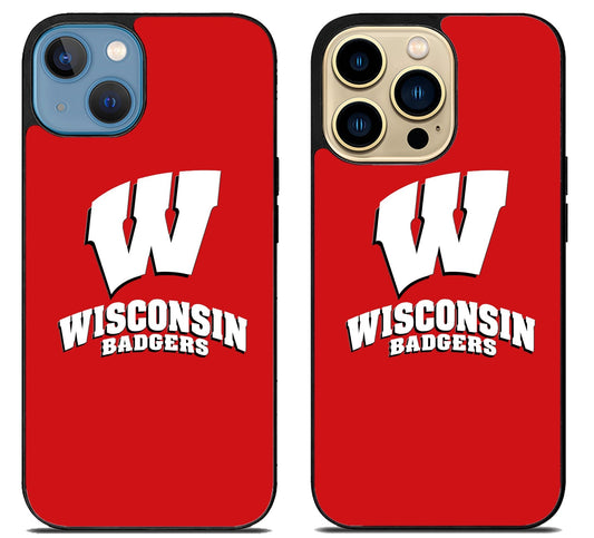 Wisconsin Badgers Red iPhone 14 | 14 Plus | 14 Pro | 14 Pro Max Case