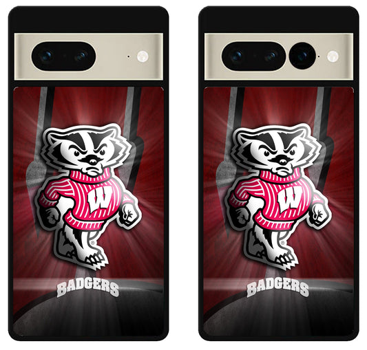 Wisconsin Badgers Wallpaper Google Pixel 7 | 7 Pro Case