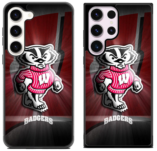 Wisconsin Badgers Wallpaper Samsung Galaxy S23 | S23+ | S23 Ultra Case