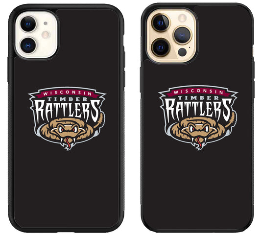 Wisconsin Timber Rattlers iPhone 12 | 12 Mini | 12 Pro | 12 Pro Max Case