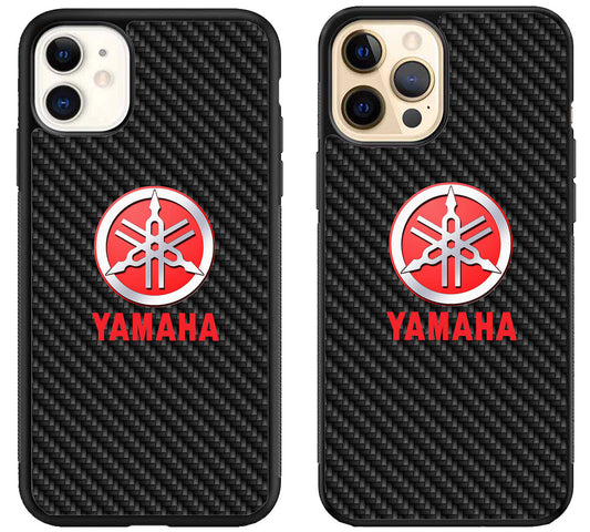 Yamaha Black Carbon iPhone 12 | 12 Mini | 12 Pro | 12 Pro Max Case