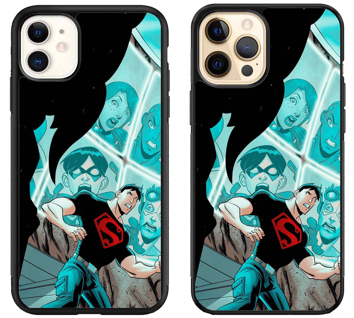 Young justice Superman iPhone 12 | 12 Mini | 12 Pro | 12 Pro Max Case