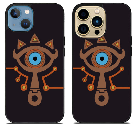 Zelda Sheikah Slate Black iPhone 14 | 14 Plus | 14 Pro | 14 Pro Max Case