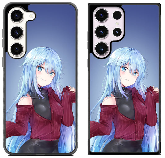 Aqua konosuba Samsung Galaxy S23 I S23+ I S23 Ultra Case