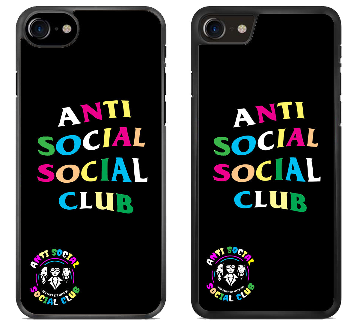 ASSC Anti Social Club Black iPhone SE 2020 | iPhone SE 2022 Case