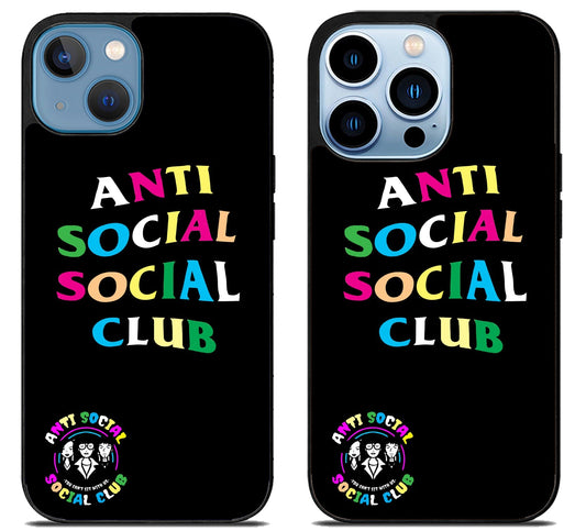 ASSC Anti Social Club Logo iPhone 13 | 13 Mini | 13 Pro | 13 Pro Max Case