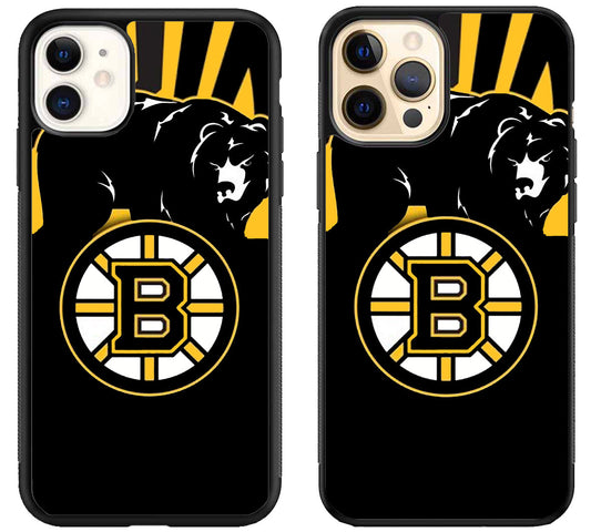 Boston Bruins Logo iPhone 12 | 12 Mini | 12 Pro | 12 Pro Max Case