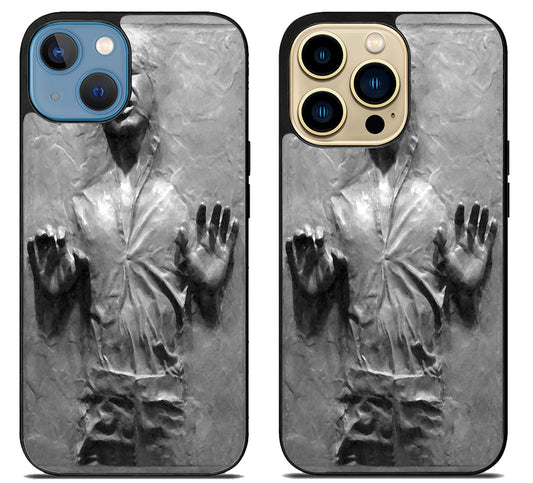Han solo in carbonite stars wars iPhone 14 | 14 Plus | 14 Pro | 14 Pro Max Case
