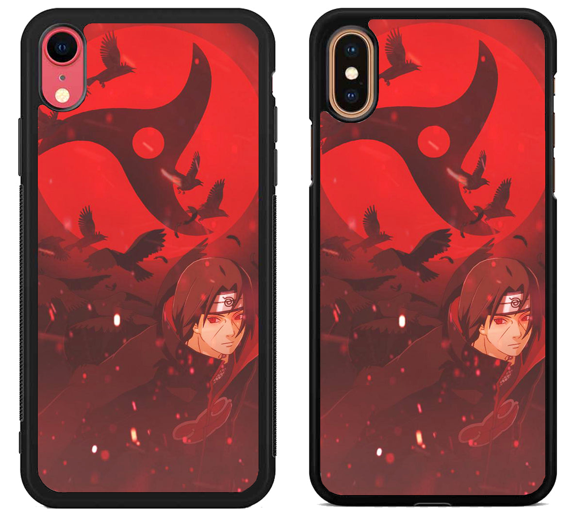 itachi uchiha crows Cover iPhone X | Xs | Xr | Xs Max Case