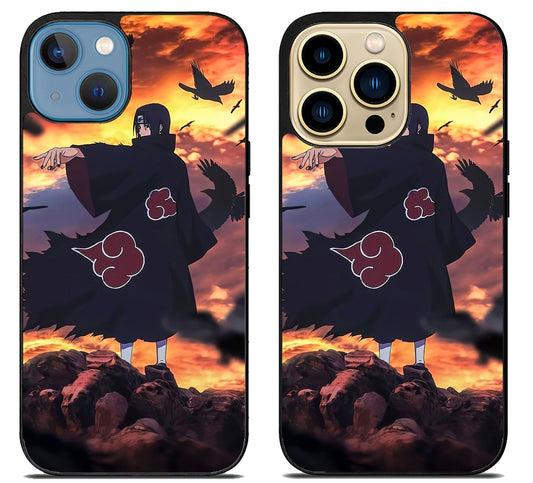 itachi uchiha crows iPhone 14 | 14 Plus | 14 Pro | 14 Pro Max Case