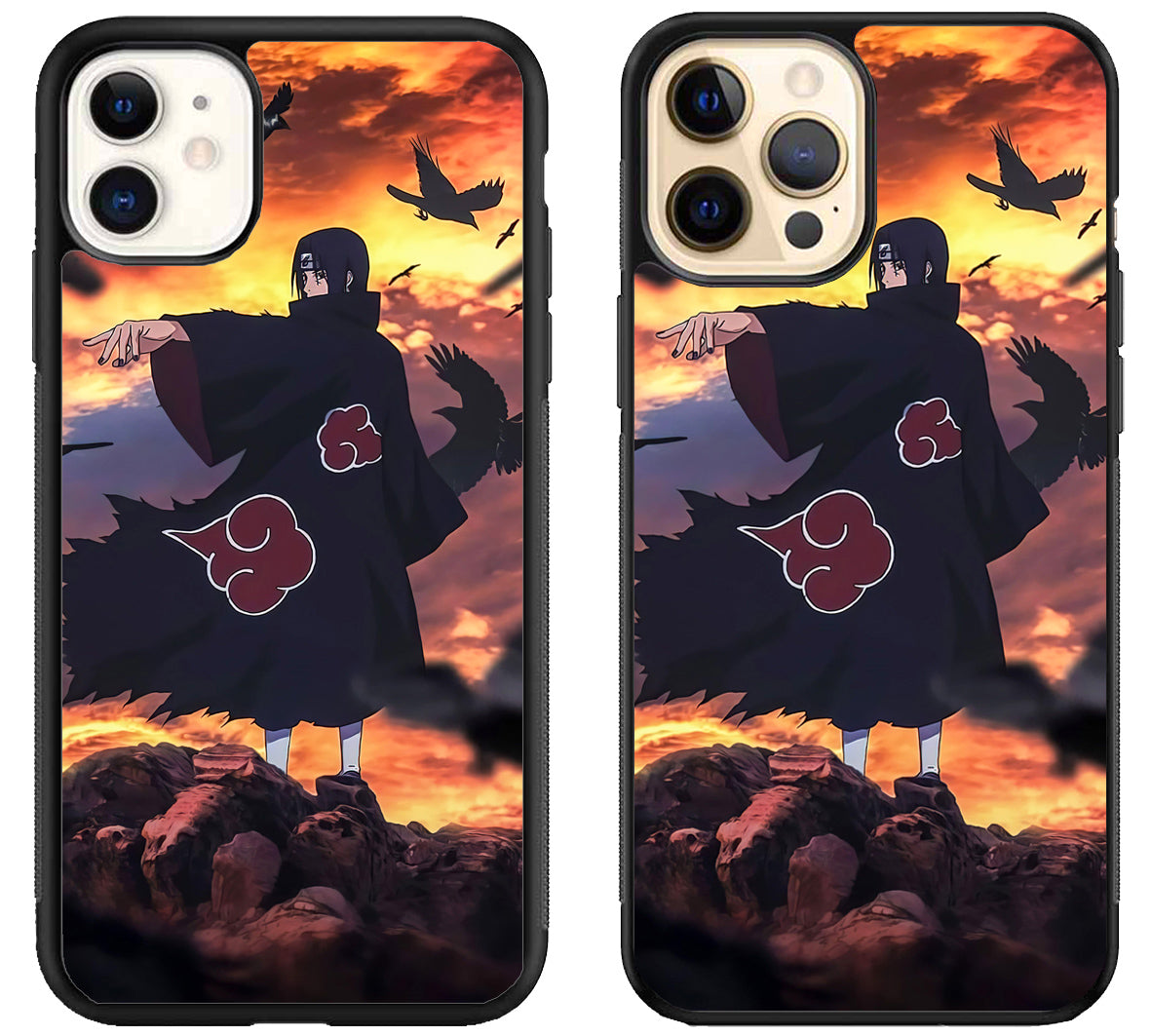 Itachi uchiha crows iPhone 12 | 12 Mini | 12 Pro | 12 Pro Max Case