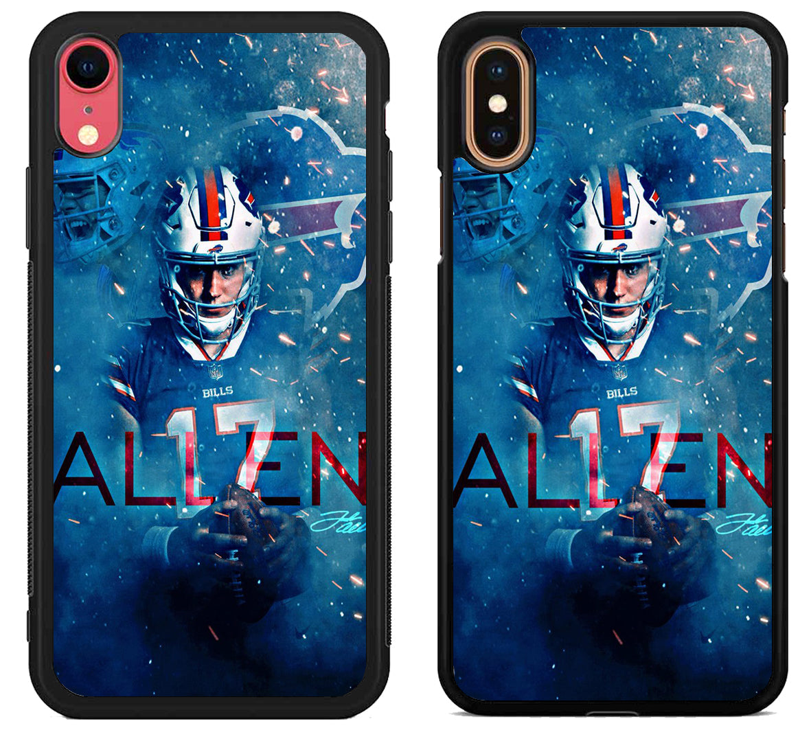 Josh allen Buffalo Bills Artwork iPhone X | Xs | Xr | Xs Max Case