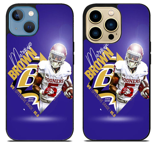 marquise brown Baltimore iPhone 14 | 14 Plus | 14 Pro | 14 Pro Max Case