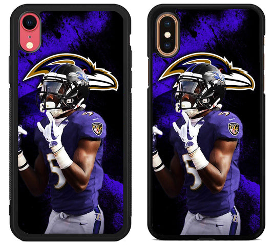 Marquise brown NFL Baltimore iPhone X | Xs | Xr | Xs Max Case