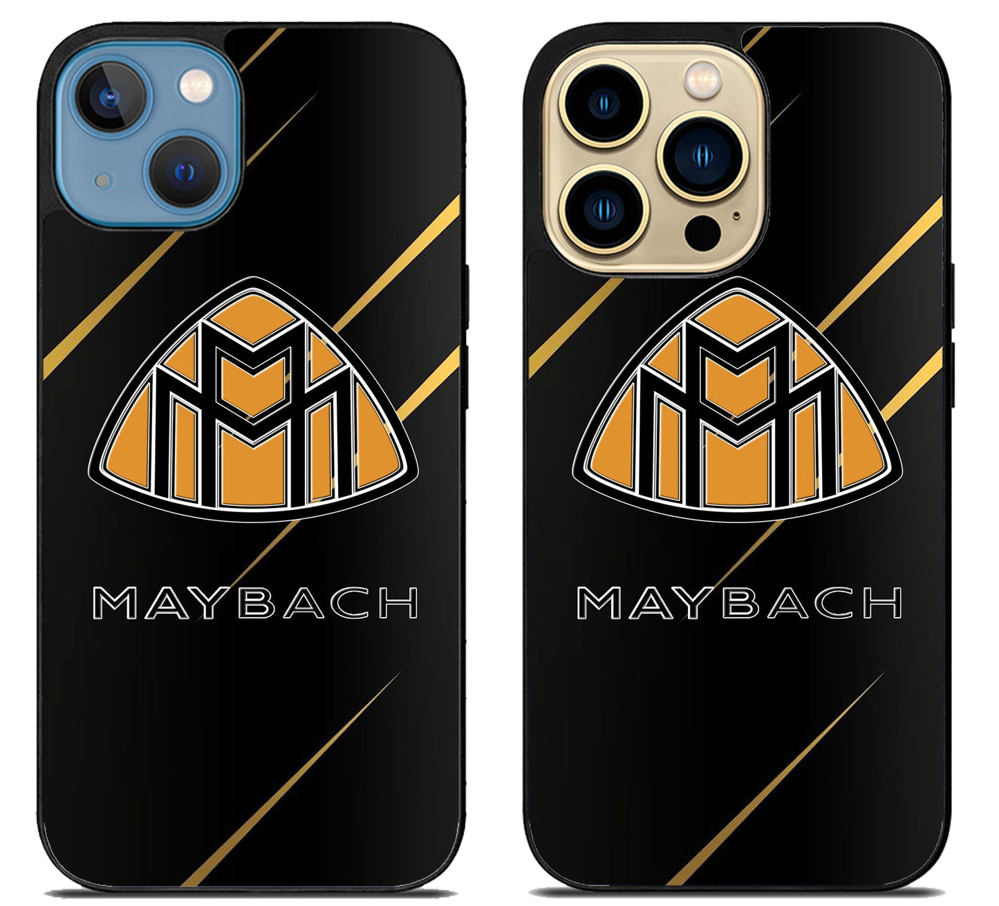 Maybach Black Metallic iPhone 14 | 14 Plus | 14 Pro | 14 Pro Max Case