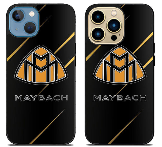 Maybach Black Metallic iPhone 14 | 14 Plus | 14 Pro | 14 Pro Max Case