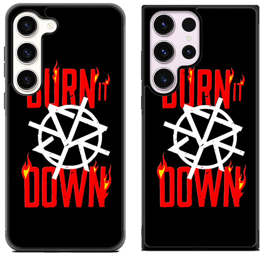 Seth Rollins Burn it Down Samsung Galaxy S23 | S23+ | S23 Ultra Case