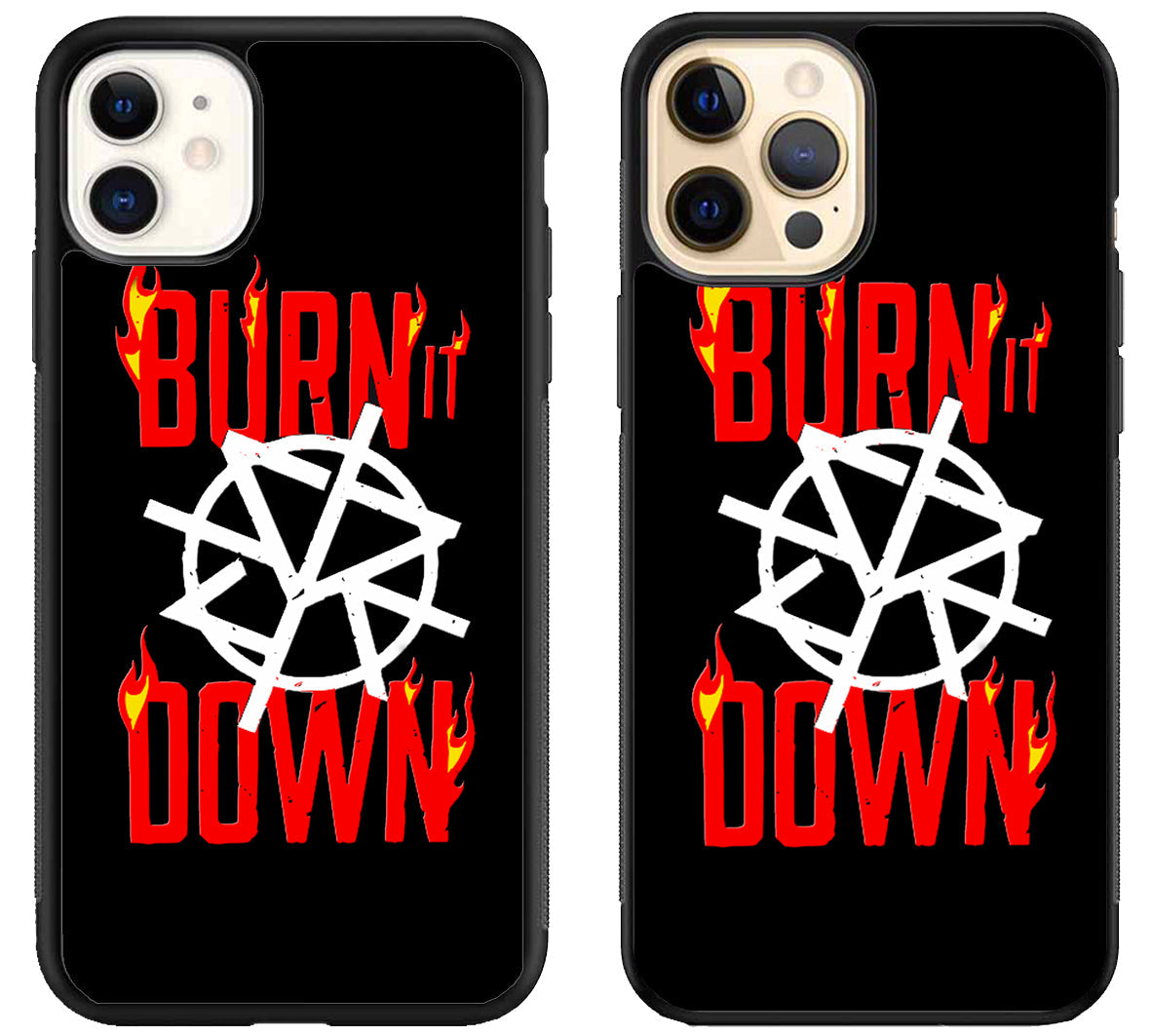 Seth Rollins Burn it Down iPhone 12 | 12 Mini | 12 Pro | 12 Pro Max Case
