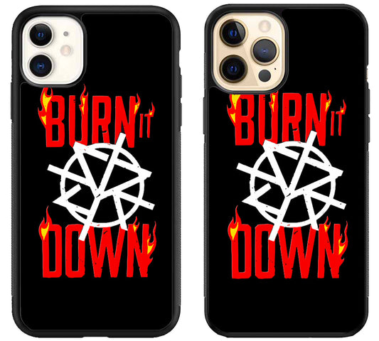 Seth Rollins Burn it Down iPhone 12 | 12 Mini | 12 Pro | 12 Pro Max Case