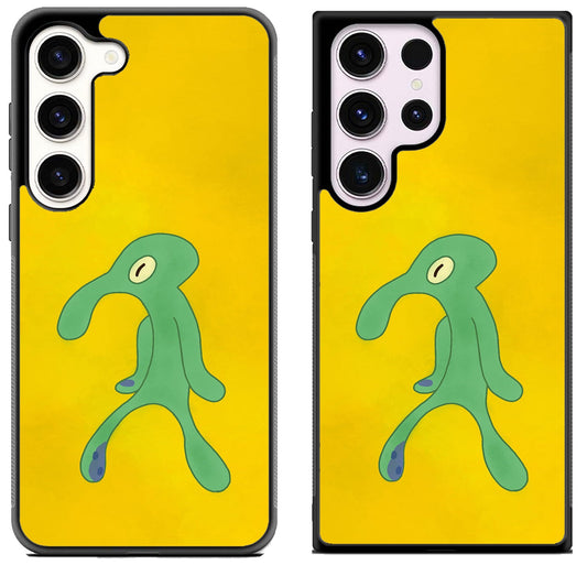 Squidward Art Painting Samsung Galaxy S23 | S23+ | S23 Ultra Case
